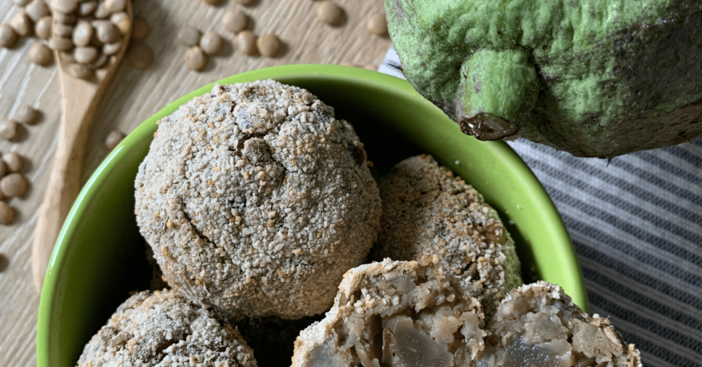Polpette lenticchie e melanzane percorso nutrizione