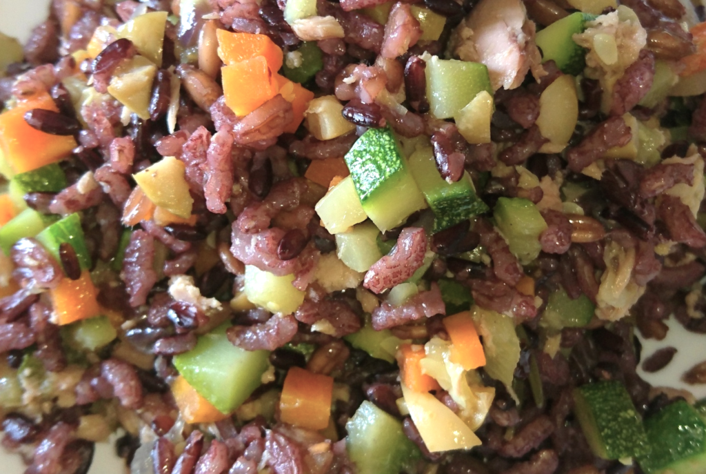 Insalata di riso misto veg