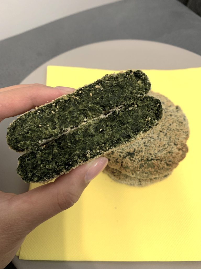 Burger di spinaci e ceci_Percorso Nutrizione