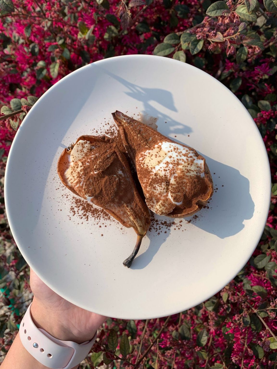 Pere al forno colazioni