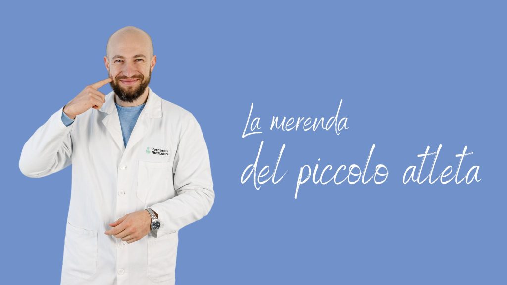 La merenda del piccolo atleta