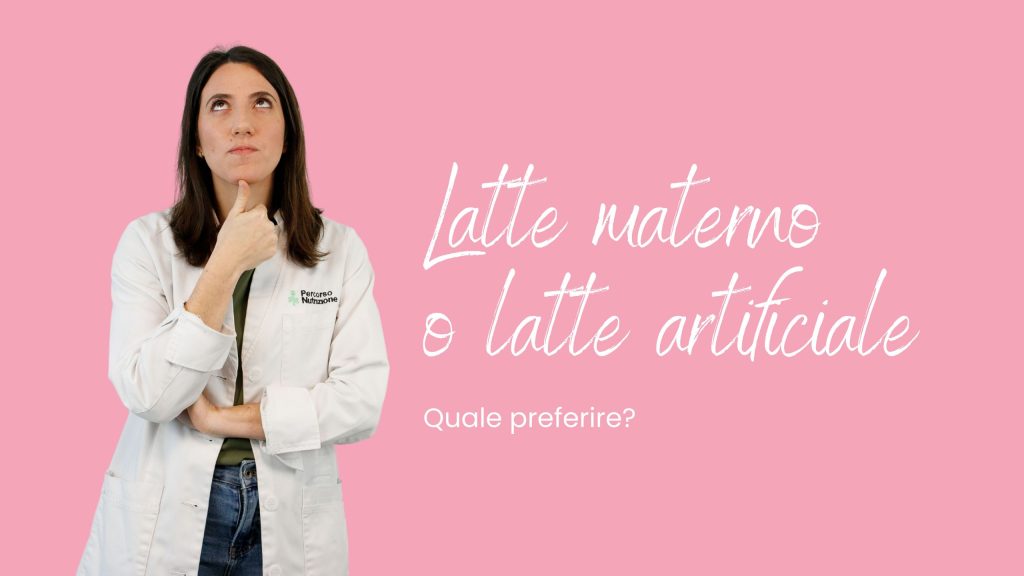 Latte materno VS latte artificiale