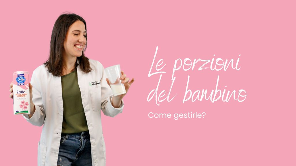 Le porzioni del bambino: come gestirle?